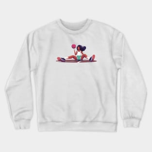 Penelope - Basketball Girl Crewneck Sweatshirt